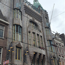 amsterdam photography tuschinski movie building city