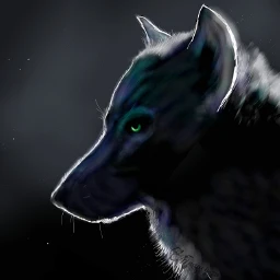 dcsilhouette wolf digitalart draw